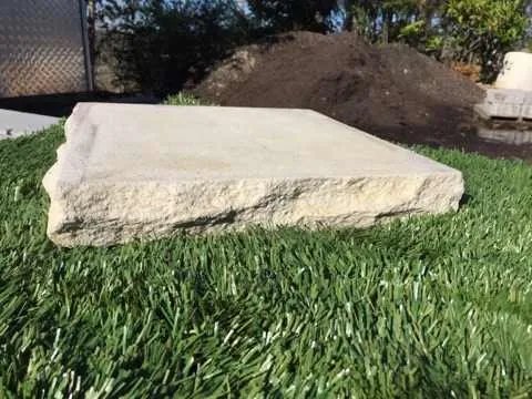 Pier Caps — capping landscape product from Steve's Oasis Landscapes