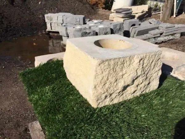 Pier(300*200) — capping landscape product from Steve's Oasis Landscapes
