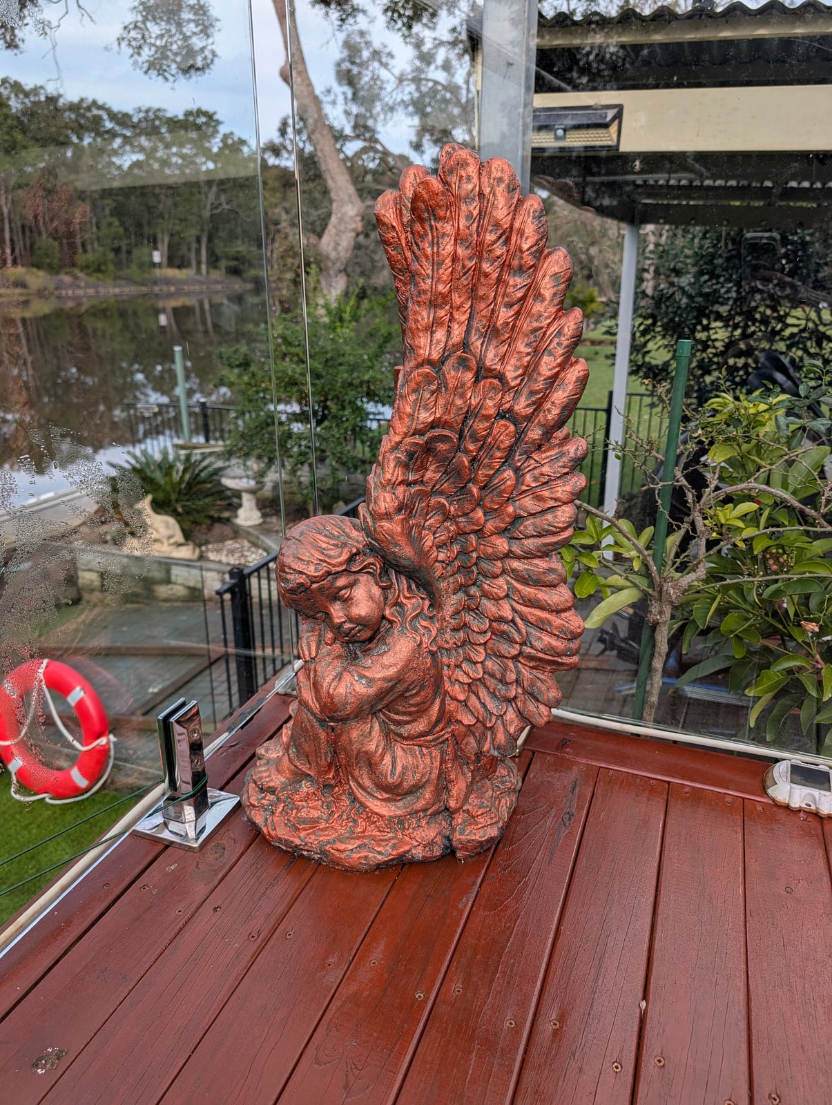 Angel Statue — Alternate Colour — Steve-made product from Steve's Oasis Landscapes