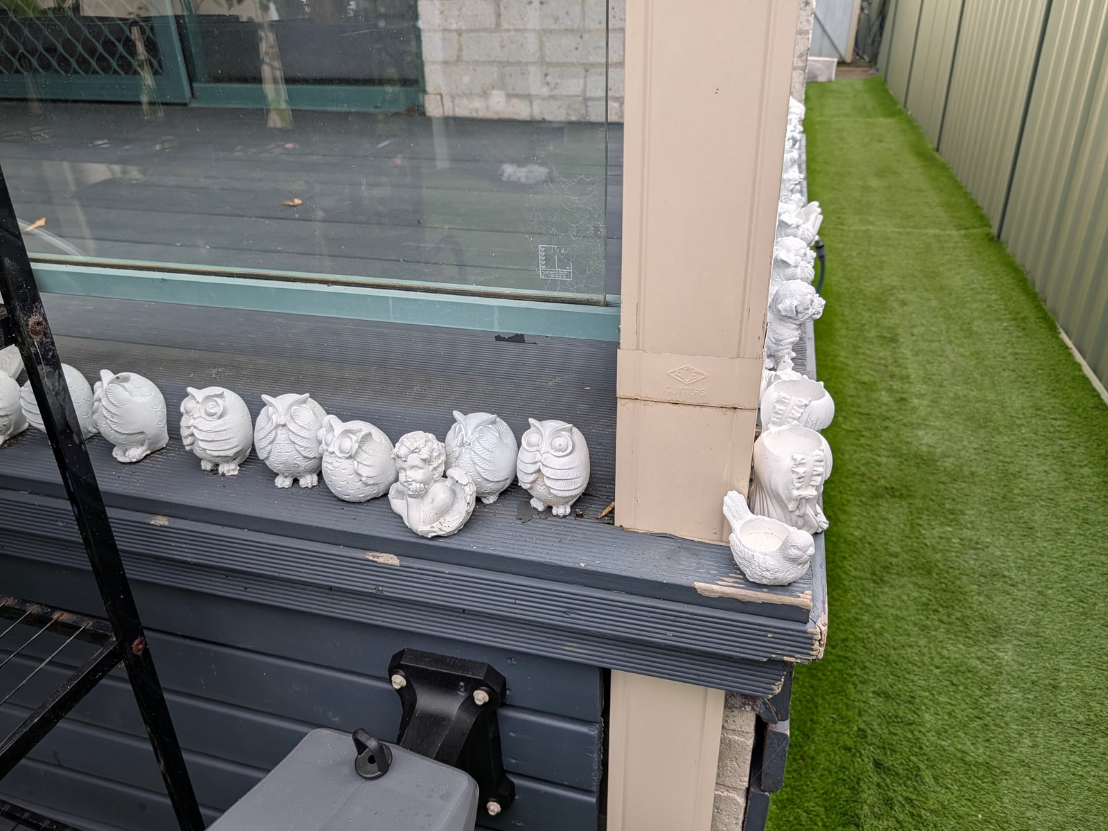 Kids DIY Paint Statues — Steve-made landscape product from Steve's Oasis Landscapes