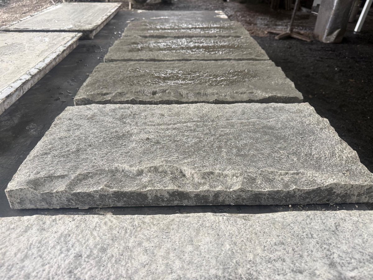 Slate Paver / Stepping Stone — Steve-made landscape product from Steve's Oasis Landscapes