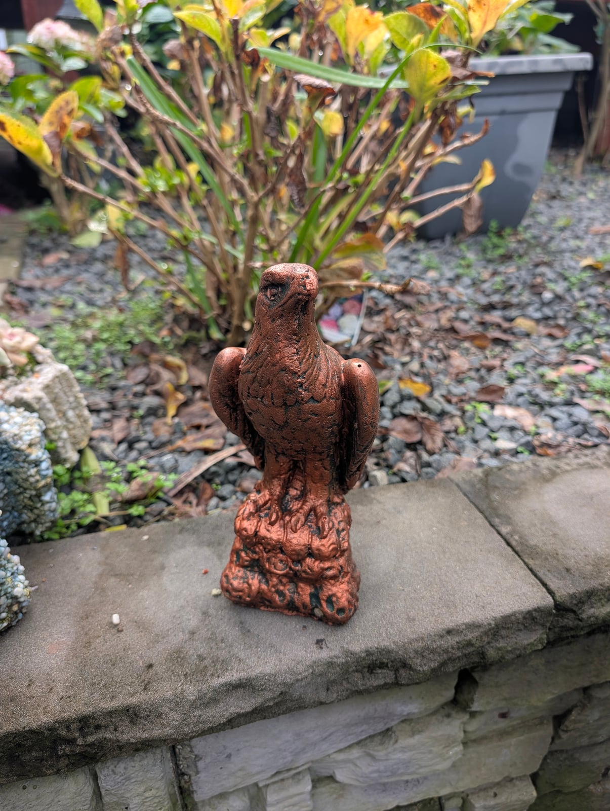 Small Eagle Statue — Steve-made product from Steve's Oasis Landscapes