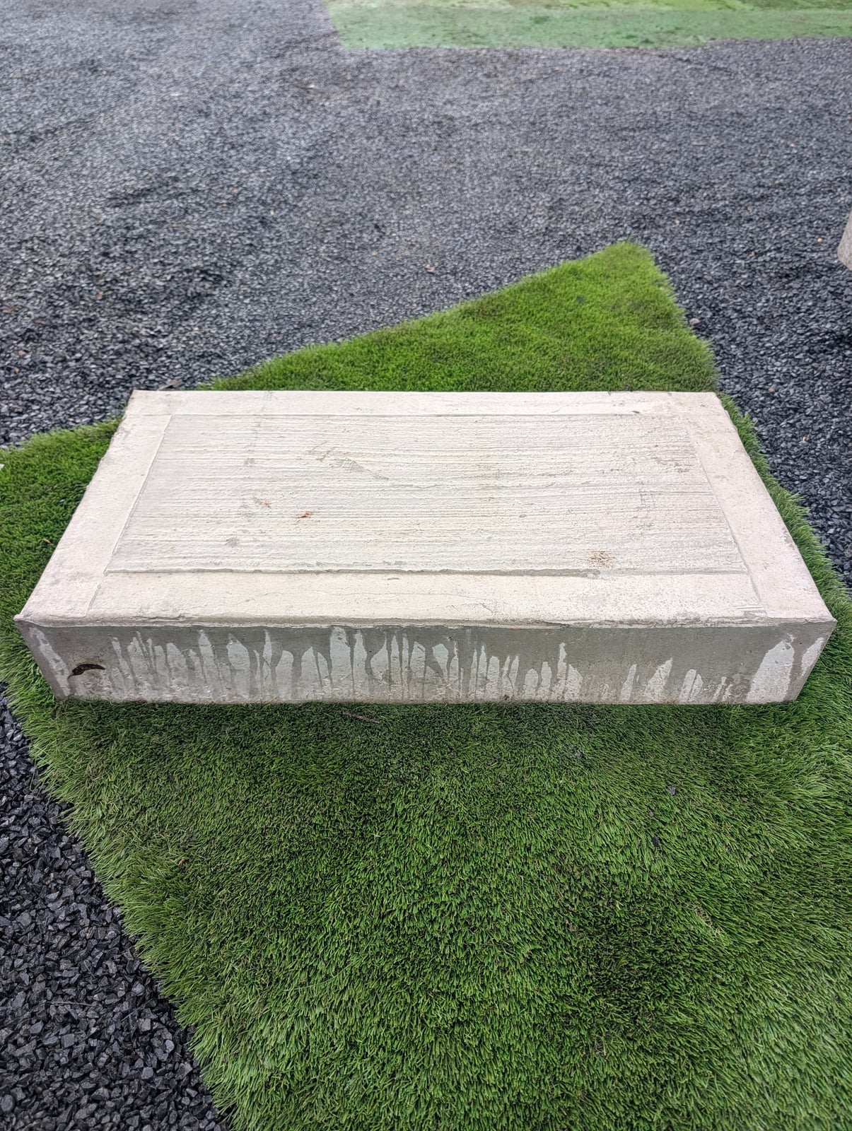Step & Riser — Steve-made product from Steve's Oasis Landscapes