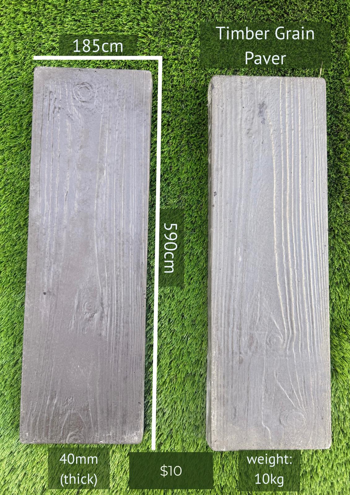 Timber Grain Paver — Steve-made landscape product from Steve's Oasis Landscapes